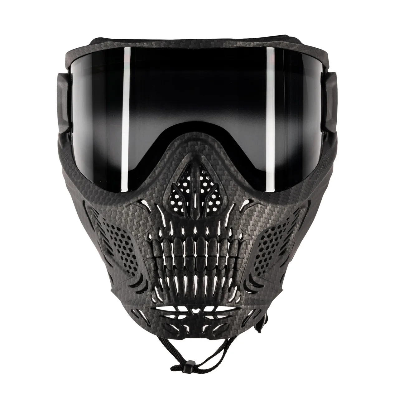 HSTL SKULL Paintball Mask Carbon Fiber