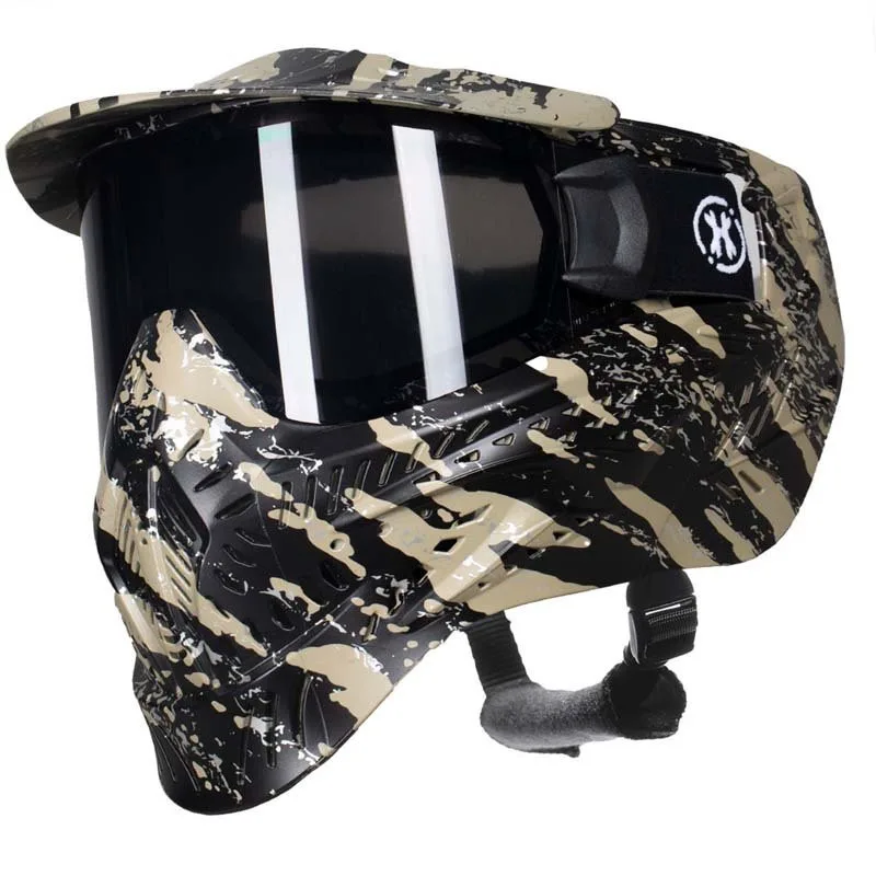 HK Army HSTL Mask Thermal Fracture - Black/Tan