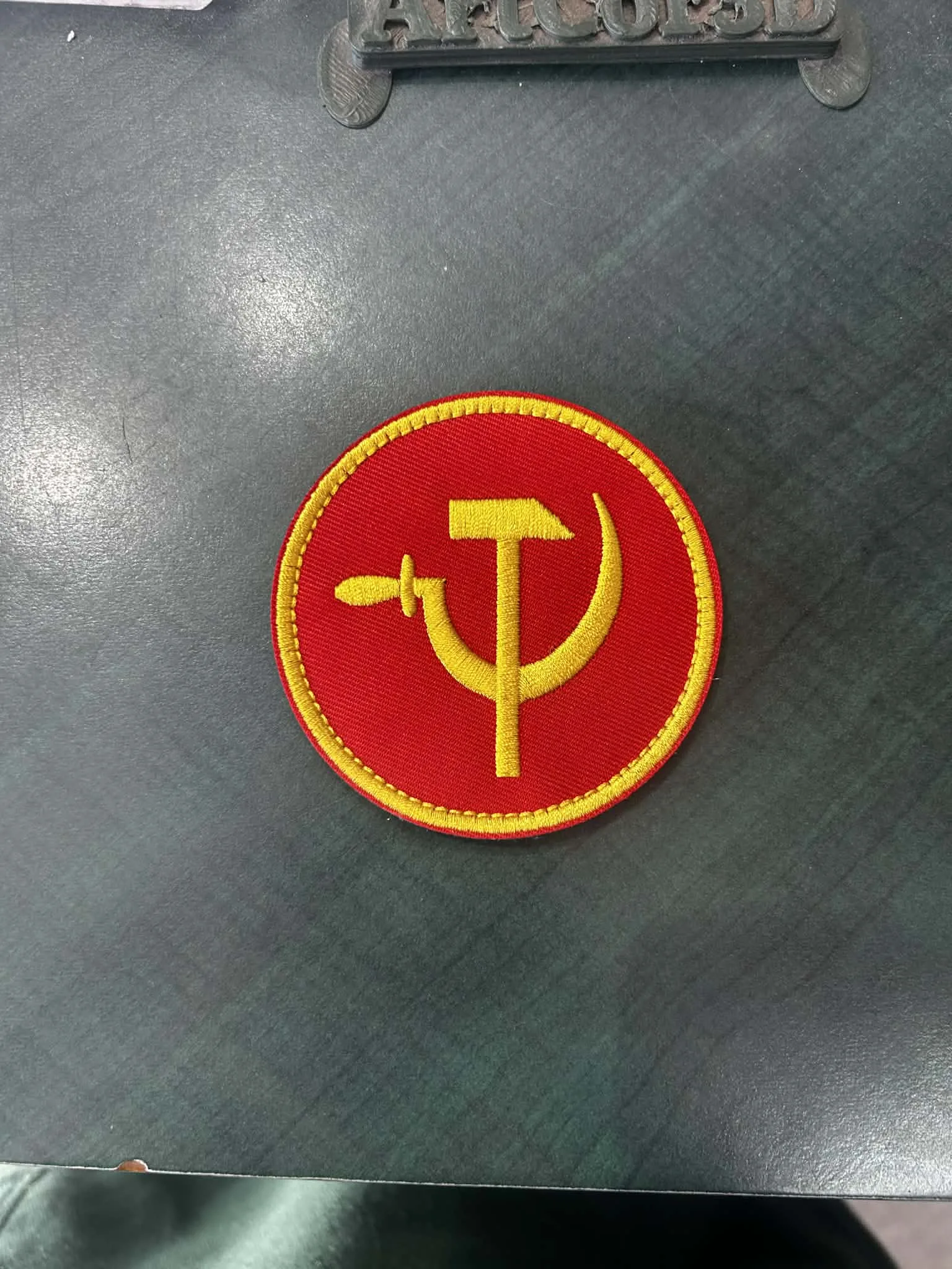 Patch Rond URSS Velcro